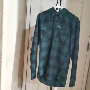 Medium size Dixxon Flannel evergreen never worn before